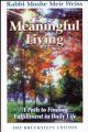 Meaningful Living - AUTOGRAPHED COPY